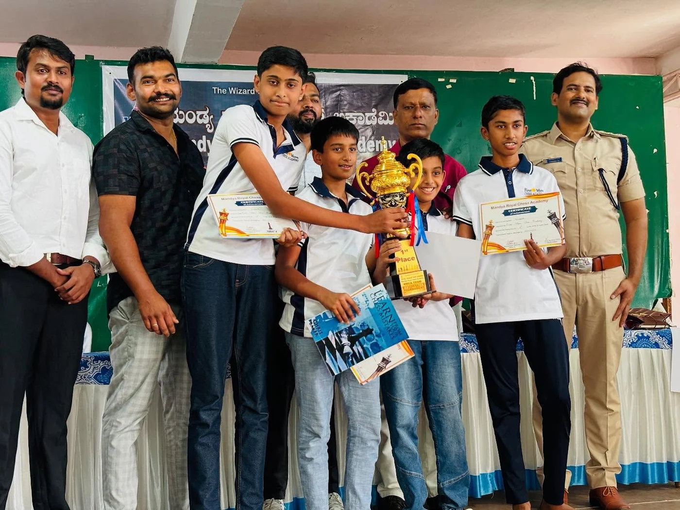 Chess Forge team tournament champions