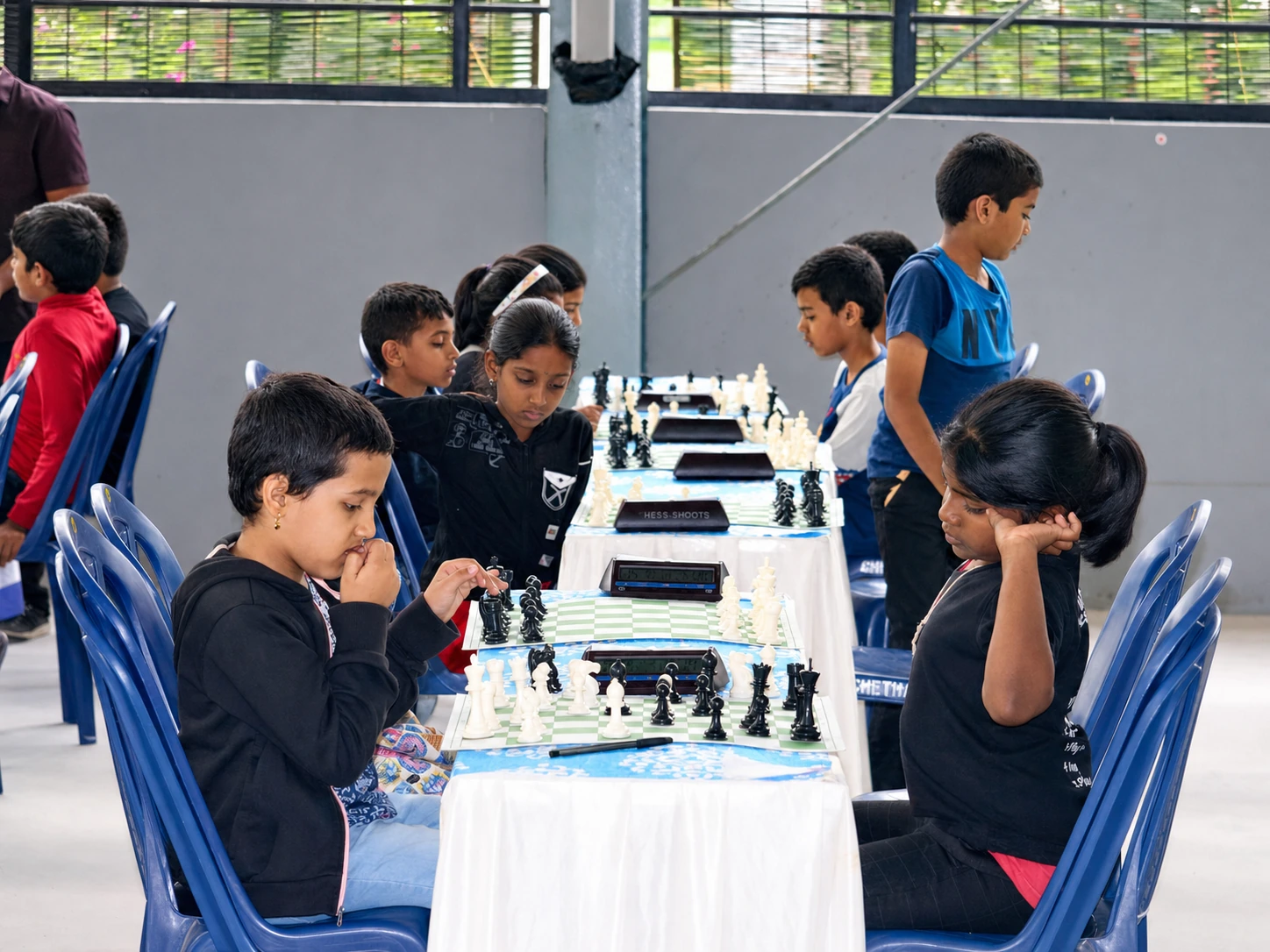 Chess Forge classroom training session