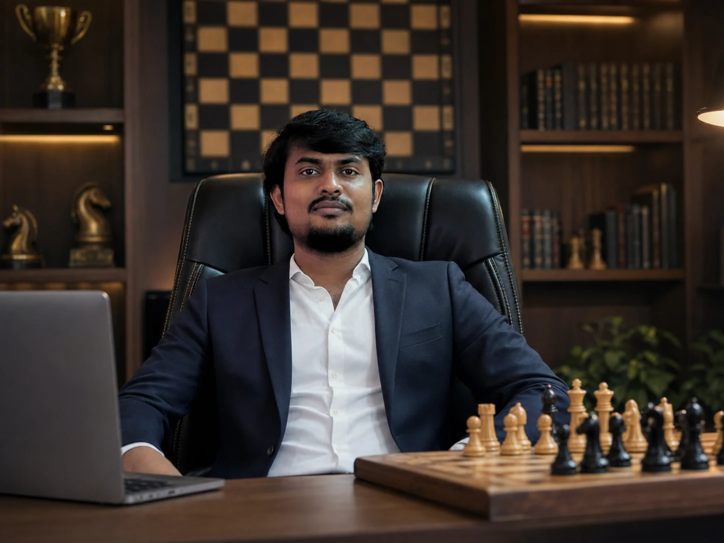 Chethan M.S., Founder and Head Trainer of The Chess Forge
